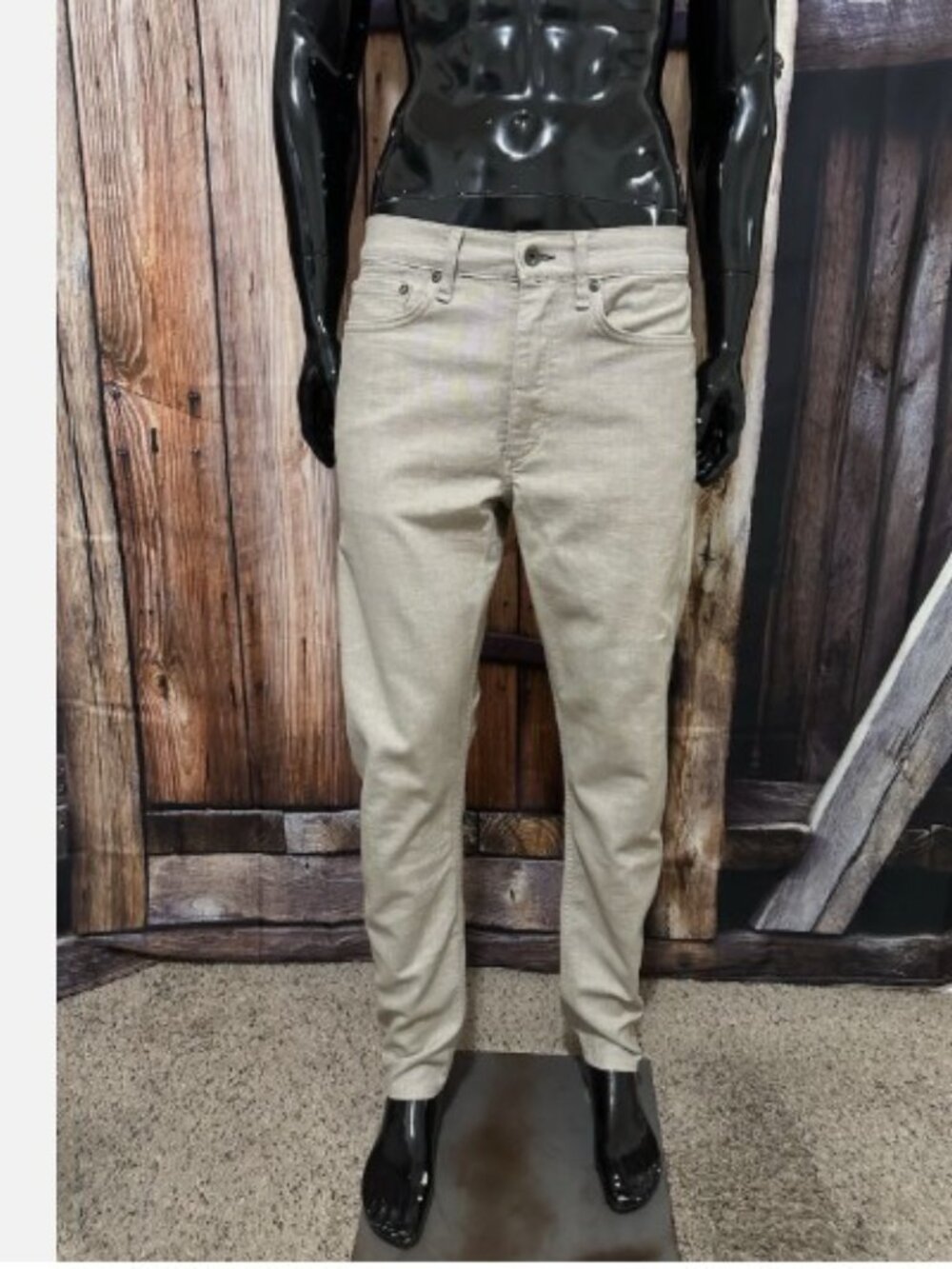 rag & bone Men's Slim Fit Mist Green color Jeans